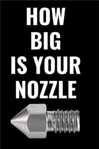 How Big Is Your Nozzle