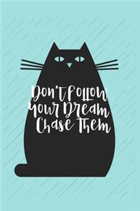 Don't Follow Your Dream, Chase Them