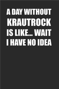 Krautrock Music Lover Journal 120 Pages for German Rock Music Lovers