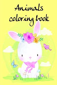 Animals coloring book