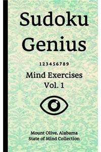 Sudoku Genius Mind Exercises Volume 1