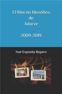 El Rincón Filosófico de Adarve 2009-2019