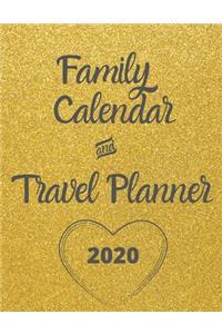 Family Calendar & Travel Planner 2020