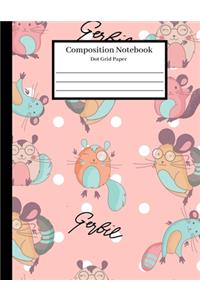 Composition Notebook Dot Grid Paper