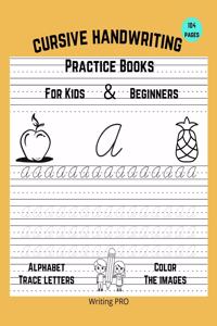 Cursive Handwriting Practice Books for Kids and Beginners