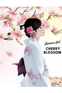 Japanese Girl Cherry Blossom