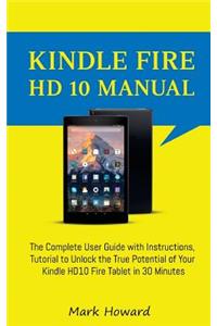 Kindle Fire HD 10 Manual