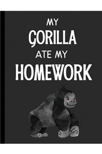 My Gorilla Ate My Homework