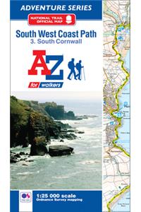 SW Coast Path South Cornwall Adventure Atlas