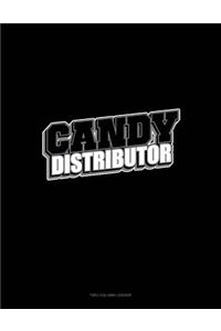 Candy Distributor: Unruled Composition Book