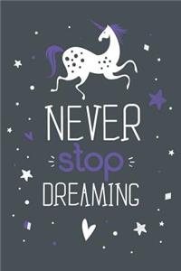 Never Stop Dreaming