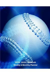 2019 - 2020 18 Month Weekly & Monthly Planner