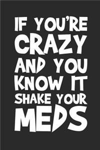 If You're Crazy and You Know It Shake Your Meds