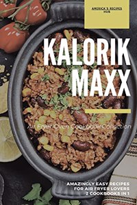 Kalorik MAXX Air Fryer Oven 2 Cookbooks in 1