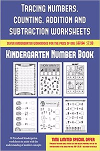 Kindergarten Number Book (Tracing numbers, counting, addition and subtraction)