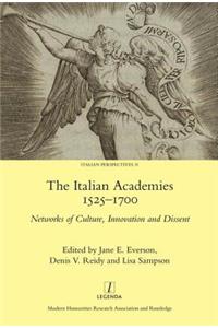 Italian Academies 1525-1700