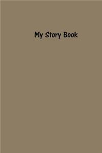 My Story Book - Create Your Own Picture Book in Khaki