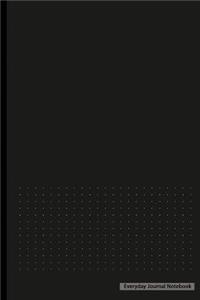 Everyday Journal Notebook - Dotted Grid (Black Cover)