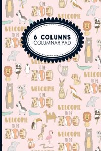 6 Columns Columnar Pad