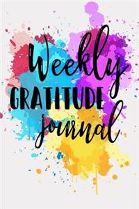 Weekly Gratitude Journal