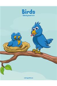 Birds Coloring Book 5 & 6
