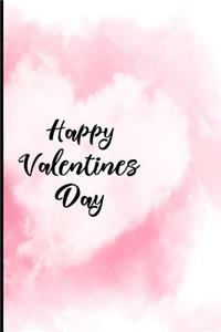 Happy Valentines Day: Blank Lined Journal