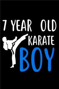 7 Year Old Karate Boy