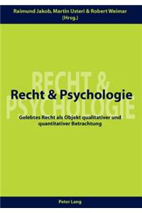 Recht Und Psychologie