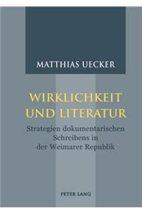 Wirklichkeit Und Literatur