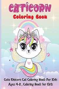 Caticorn Coloring Book