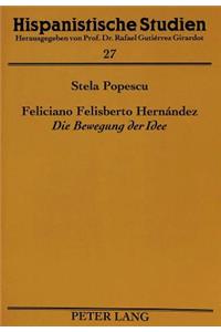 Feliciano Felisberto Hernandez «Die Bewegung der Idee»