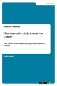 Uber Bernhard Schlinks Roman 