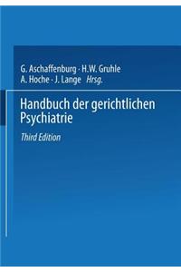 Handbuch Der Gerichtlichen Psychiatrie