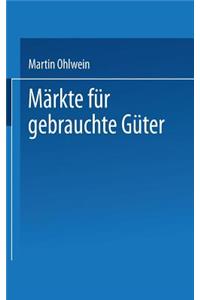 Märkte Für Gebrauchte Güter
