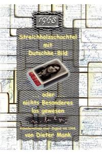 Streichholzschachtel mit Dutschke-Bild