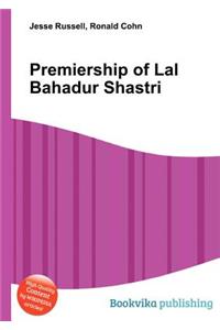 Premiership of Lal Bahadur Shastri