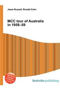MCC Tour of Australia in 1958-59