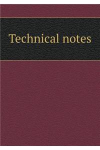 Technical Notes