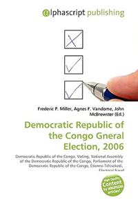 Democratic Republic of the Congo Gneral Election, 2006