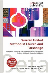 Warren United Methodist Church and Parsonage