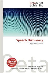 Speech Disfluency