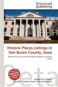 Historic Places Listings in Van Buren County, Iowa