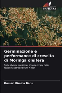 Germinazione e performance di crescita di Moringa oleifera