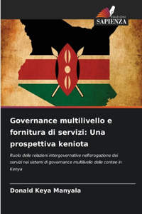 Governance multilivello e fornitura di servizi