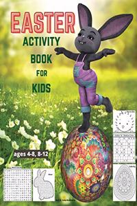 EASTER Activity Book for kids ages 4-8, 8-12