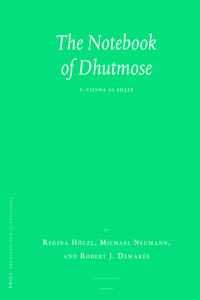Notebook of Dhutmose