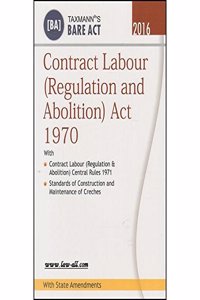 Contract Labour(Regulation And Abolition ) Act 1970