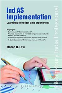 Ind AS Implementation – Learnings from First Time Experiences