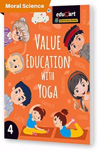 Educart Moral Science Value Education With Yoga Textbook for Class 4