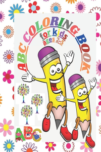 ABC coloring book for kids ages 2-5